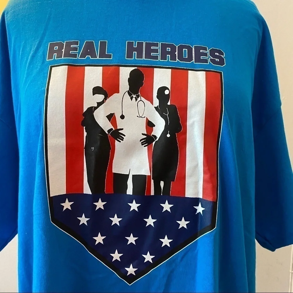 NEW T-Shirt Dedicated To Essential & Front Line Worker Size XL
